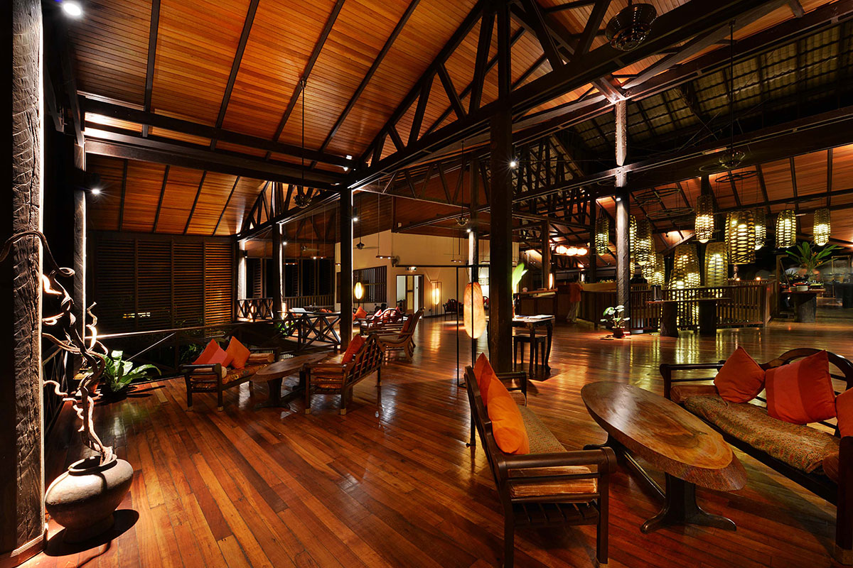 Main Lodge Lobby - Borneo Rainforest Lodge Danum Valley
