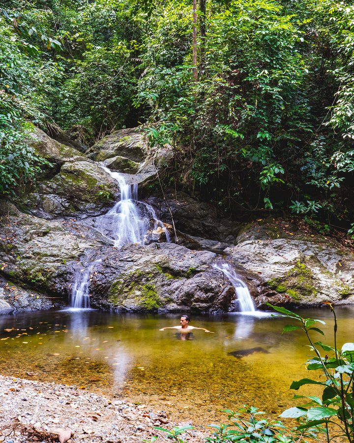 Kawag Danum Valley Rainforest Waterfall